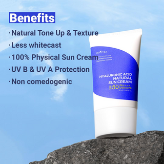 IsNtree Hyaluronic Acid Natural Suncream SPF50 PA++++ 50mL Isntree