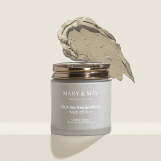 Mary&May Vegan Cica Tea Tree Wash Off Mask 125g Mary&May