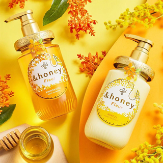 &honey fleur kinmokusei moist shampoo 440mL &honey