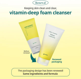 GOODAL Green Tangerine Vita C Cleansing Foam 150ml.