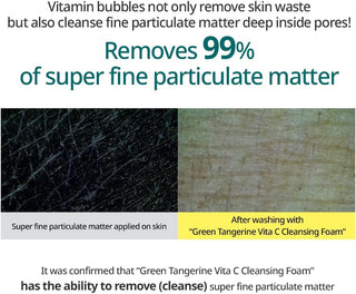 GOODAL Green Tangerine Vita C Cleansing Foam 150ml.