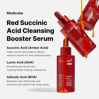 medicube Red Acne Succinic Acid Peel 40g (1.41 oz) MediCube