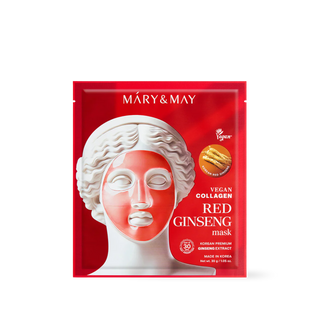 Mary&May Vegan Collagen Red Ginseng Mask (30g x4)