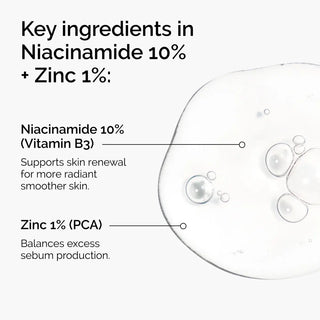 The Ordinary Niacinamide 10% + Zinc 1% Serum, 30 mL The Ordinary