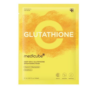 medicube Deep Vita C Glutathione Brightening Mask 1pc MediCube