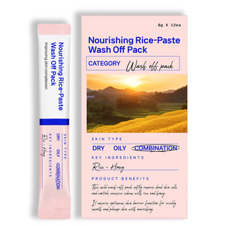 pong dang Nourishing Rice-Paste Wash Off Pack 8g x 12 pcs pong dong