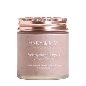 Mary&May Vegan Rose Hyaluronic Hydra Wash Off Mask 125g Mary&May