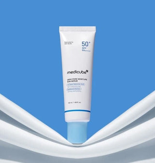 medicube zero pore moisture sun serum spf50+ pa++++ tube