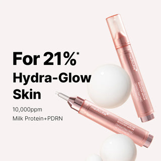 two Medicube collagen Glow Booster Milk Serums