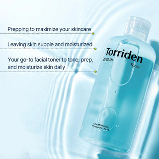 TORRIDEN Dive In Low Molecule Hyaluronic Acid Toner 300ml