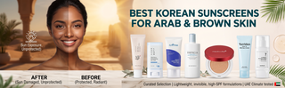 Best Korean Sunscreens for Arab and Brown Skin (No White Cast)