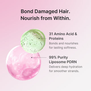 Medicube Rosemary PDRN Damage Care Hair Mask 200ml with PDRN, Rosemary and 31 amino acids and proteins for damaged, frizzy, brittle hair, breakage and split-end care in UAE.