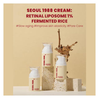 K-SECRET - SEOUL 1988 Cream : Retinal Liposome 1% + Fermented Rice - 50ml