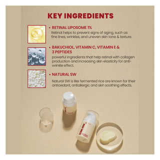 K-SECRET - SEOUL 1988 Cream : Retinal Liposome 1% + Fermented Rice - 50ml