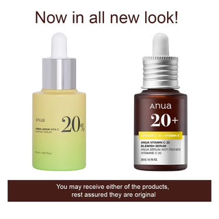 Anua Lemon Vitamin C 20 Vitamin E Blemish Serum 20 g