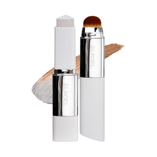 ELROEL Blanc Cover Cream Stick Foundation 13g color-changing Korean stick foundation with buildable coverage, built-in blending brush and radiant finish available in UAE.