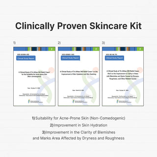 Dr. Althea 345 Relief Travel Set with Cream Mist 60ml, Relief Serum 15ml and Relief Cream 15ml for soothing hydration, PDRN and skin barrier care in UAE.