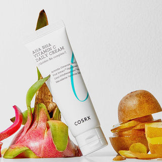 Cosrx Refresh AHA + BHA, Vitamin C Skin Boosting Daily Cream 50ml