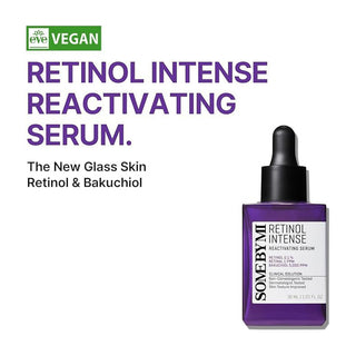 Some By Mi Retinol Intense Reactivating Face Serum | Mild 0.1% Retinol Serum For Anti-Aging And Glass Skin