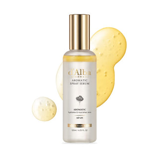 d’Alba White Truffle First Spray Serum 100ml vegan Korean hydrating face mist with Italian White Truffle and Vitamin E for long-lasting moisture and radiant glass skin in UAE.