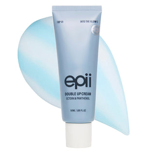 epii Double Up Cream Ectoin and Panthenol 50ml dual moisturizer with 15% Squalane, Niacinamide and Allantoin for soothing hydration and skin-barrier support in UAE.