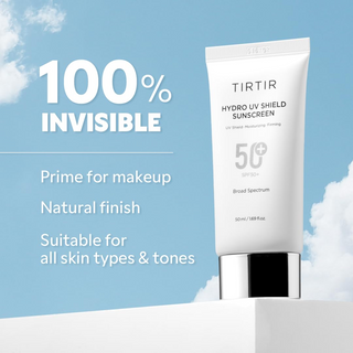 واقي الشمس TIRTIR Hydro UV Shield SPF 50+ 50 مل