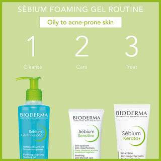 BioDerma Sebium Gel Moussant Face Wash (200ml)