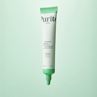 open tube of PURITO SEOUL Centella Unscented Eye Cream 