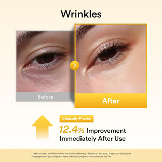 Abib Vegan Collagen Eye Patch Jericho Rose Jelly 60pcs Korean hydrogel eye patches with vegan collagen, peptides, caffeine, hyaluronic acid and ceramide for fine lines, puffiness and firm under-eyes in UAE.