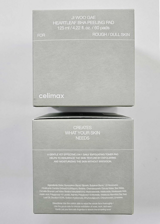 celimax Ji Woo Gae Heartleaf BHA Peeling Pad 60pads