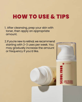 K-SECRET SEOUL 1988 Cream : Retinal Liposome 1% + Fermented Rice 50ml