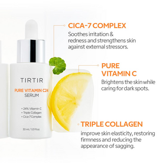 TIRTIR Pure Vitamin C 24% Face Serum 30mL