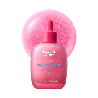 EQQUALBERRY Lush Blush NAD+ Peptide Boosting Serum 30ml 1.01fl.oz EQQUALBERRY