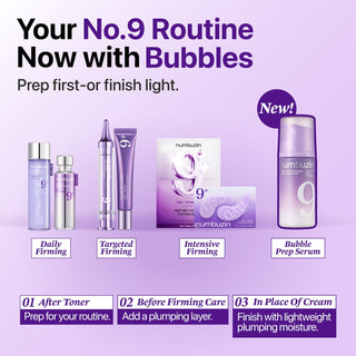 numbuzin No.9 NAD+ PDRN Plumping Skin Prep Bubble Mask 85mL