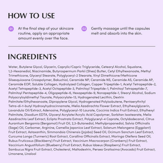 EQQUALBERRY Cera Deep Bakuchiol Plumping Capsule Cream 50mL
