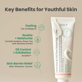 AXIS-Y LHA Peel & Fill Pore Balancing Cream | 50 ml / 1.69 fl. Oz. AXIS-Y