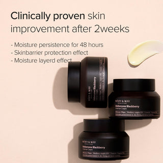 Mary & May, Idebenone Blackberry Intense Cream, 2.46 oz (70 g)