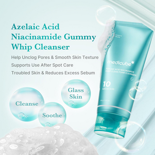 medicube Azelaic Acid And Niacinamide Deep Clean Foam Cleanser 120g