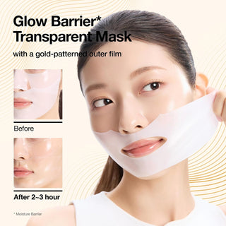 Anua Golden Honmoon Ceramide Barrier Collagen Mask 29g KPop Demon Hunters hydrogel sheet mask with Collagen, Ceramide and Panthenol for deep hydration and glowing skin in UAE.