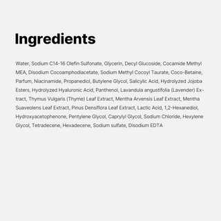 medicube Red Acne Body Wash 400g