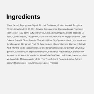 medicube - Kojic Acid Turmeric Body Peel Shot - 280ml