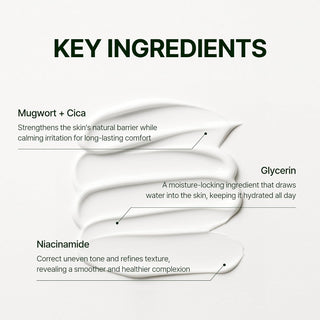 Orien Mugwort Zero Film Moisturizer 60ml lightweight Korean face cream for daily hydration, skin comfort and a non-greasy finish in UAE.