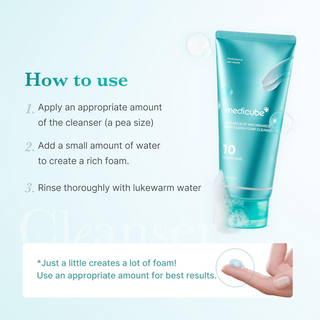 medicube Azelaic Acid And Niacinamide Deep Clean Foam Cleanser 120g