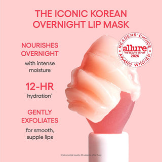 LANEIGE Lip Sleeping Mask Sweet Candy 20g Korean overnight lip treatment with Berry Fruit Complex, Vitamin C, Coconut Oil, Shea Butter, and Murumuru Butter for dry, soft, and hydrated lips in UAE.