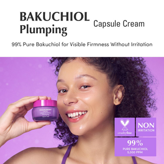 EQQUALBERRY Cera Deep Bakuchiol Plumping Capsule Cream 50mL