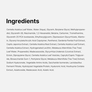 medicube Exosome Cica Tea Tree Ampoule 30ml