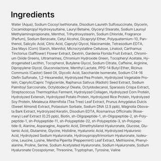 Medicube Rosemary PDRN Cooling Thickening Shampoo