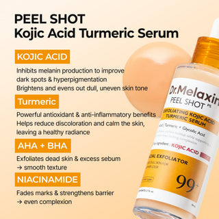 Dr. Melaxin Peel Shot PS Kojic Acid Turmeric Serum 80mL