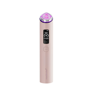 Medicube AGE-R Booster Pro Pink 6-in-1 Korean facial beauty device with Booster, Air Shot, MC, Derma Shot, Sonic Vibration and LED care for glass skin, pores and facial definition in UAE.