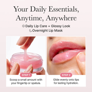 Arencia Honey Glazed Collagen Lip Mask 15g Korean overnight lip treatment with Honey, Hydrolyzed Collagen, five Ceramides and Squalane for dry, smooth and glossy lips in UAE.